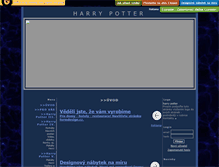 Tablet Screenshot of harrypotter.mistecko.cz