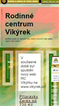 Mobile Screenshot of mcvikyrek.mistecko.cz