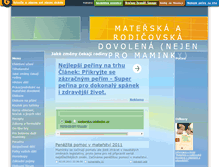 Tablet Screenshot of materska.mistecko.cz