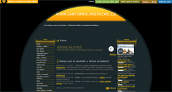 Desktop Screenshot of jantomes.mistecko.cz