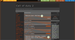 Desktop Screenshot of callofduty2.mistecko.cz